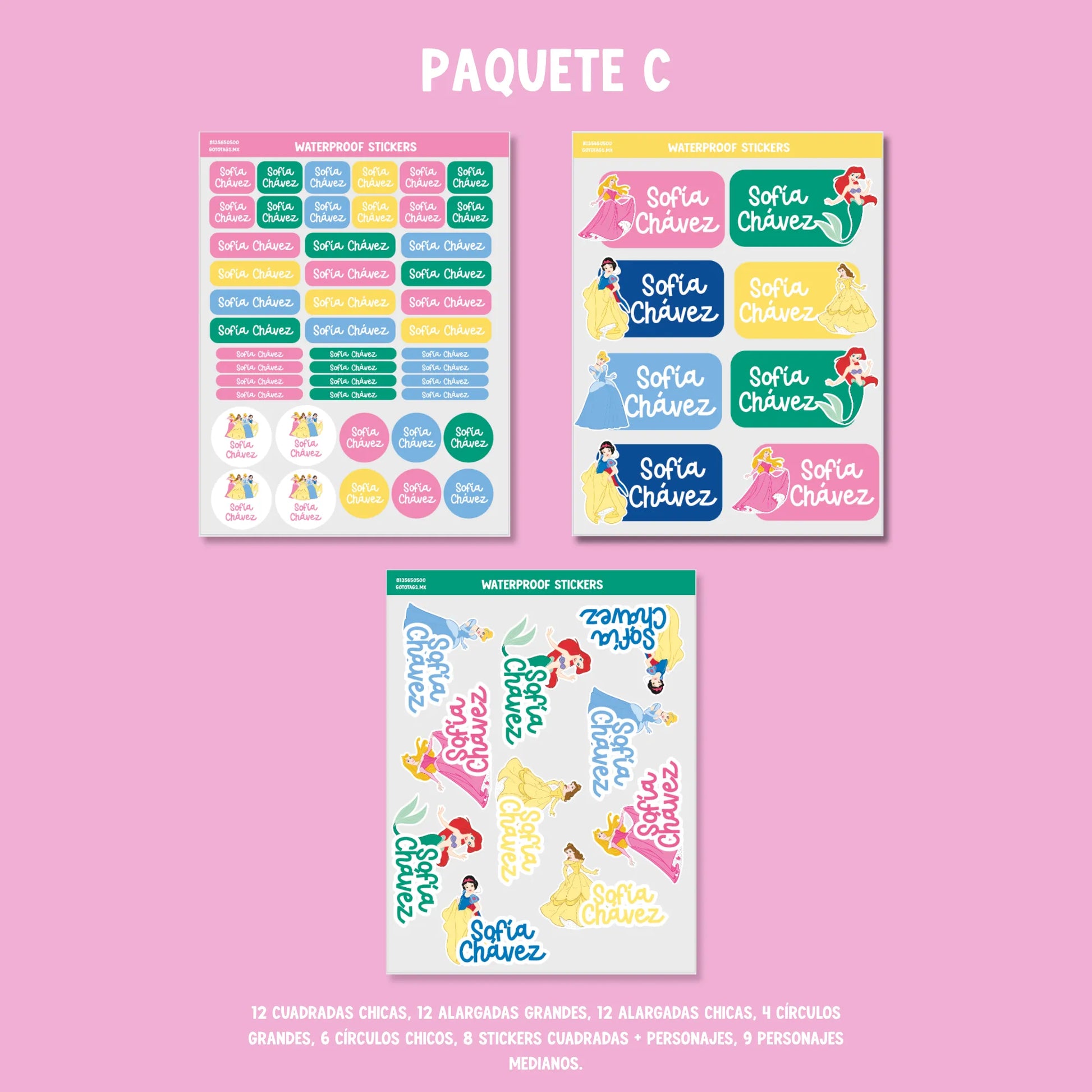Stickers Princesas