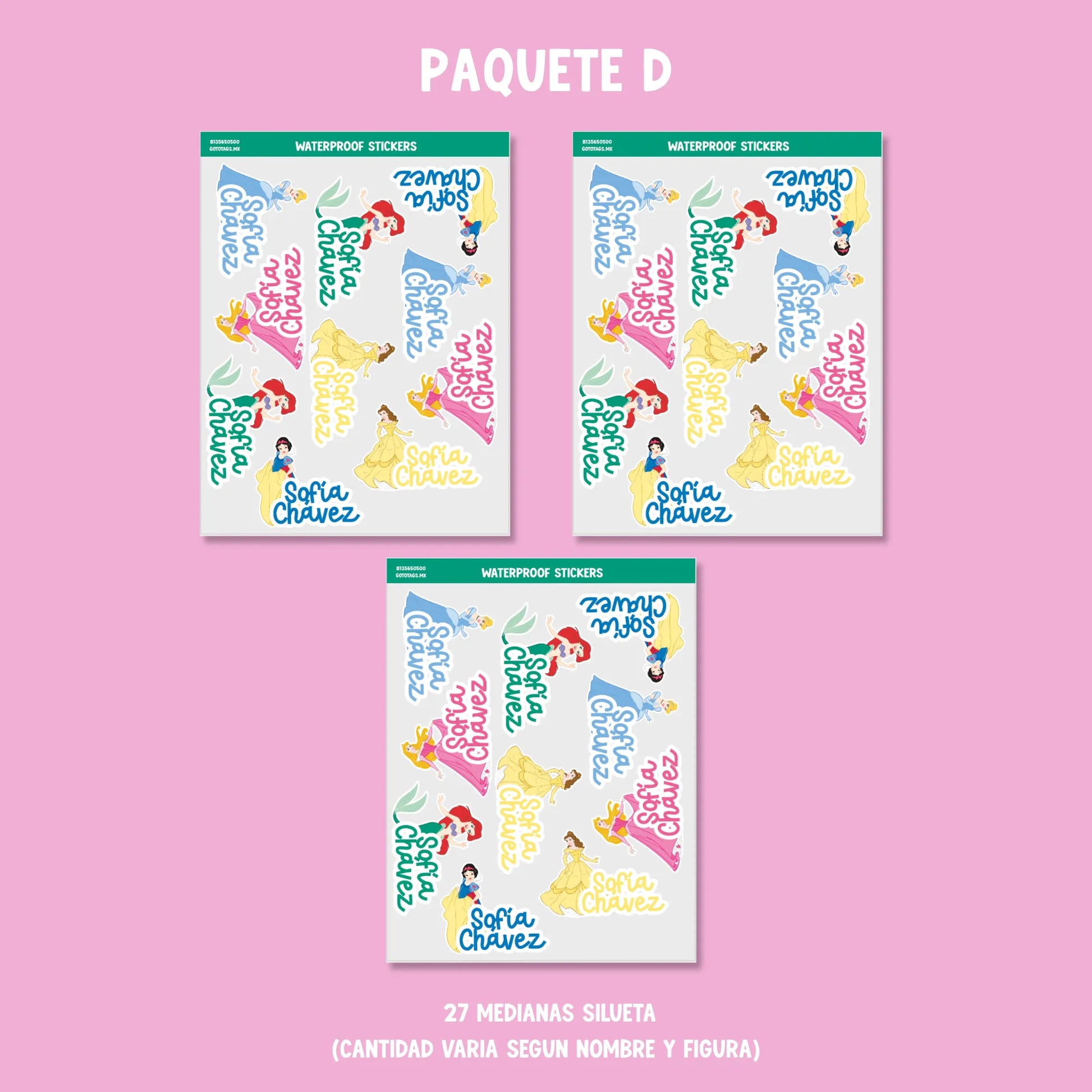 Stickers Princesas