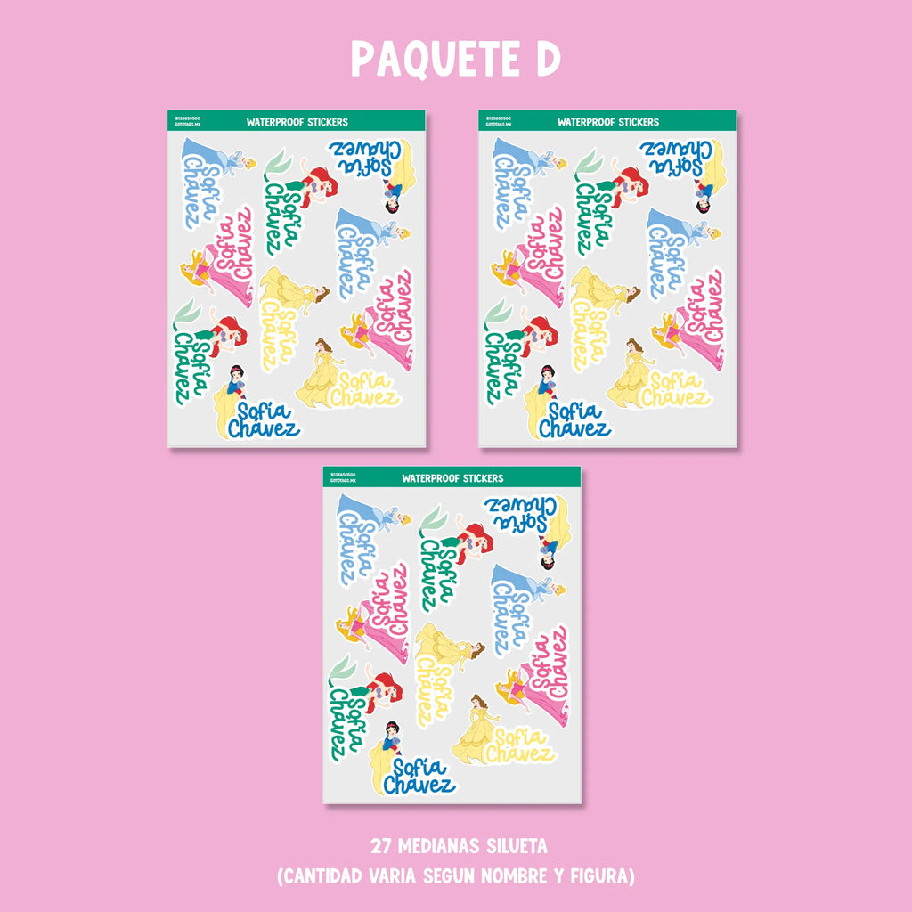 Stickers Princesas