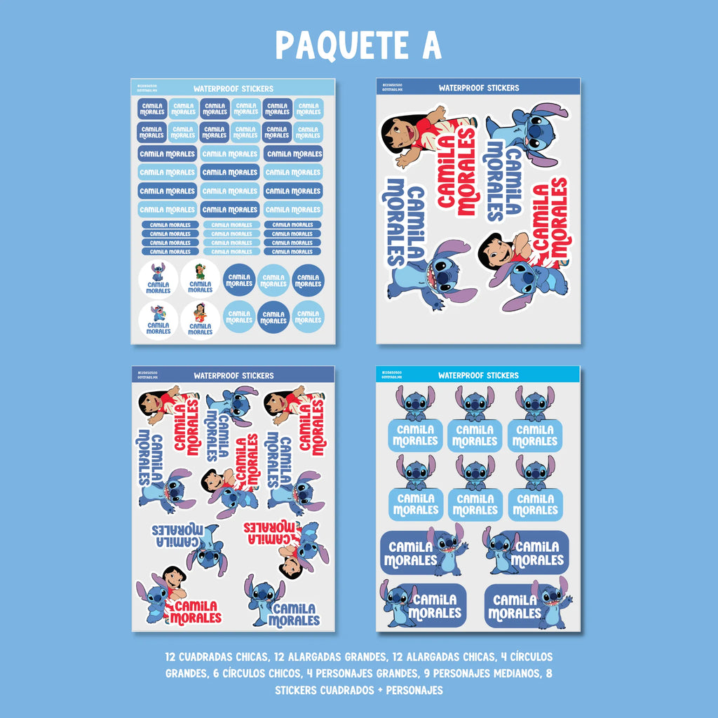 Stickers Lilo & Stich