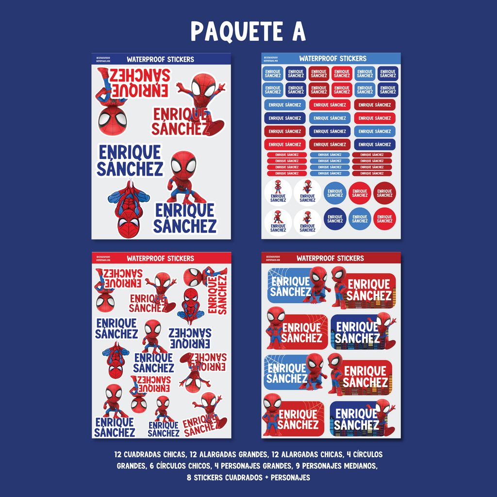 Stickers Spiderman