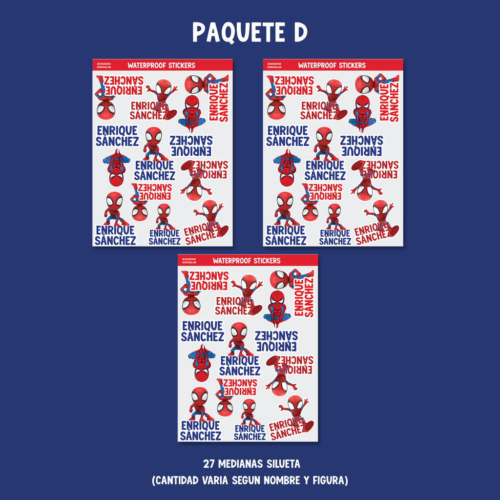 Stickers Spiderman