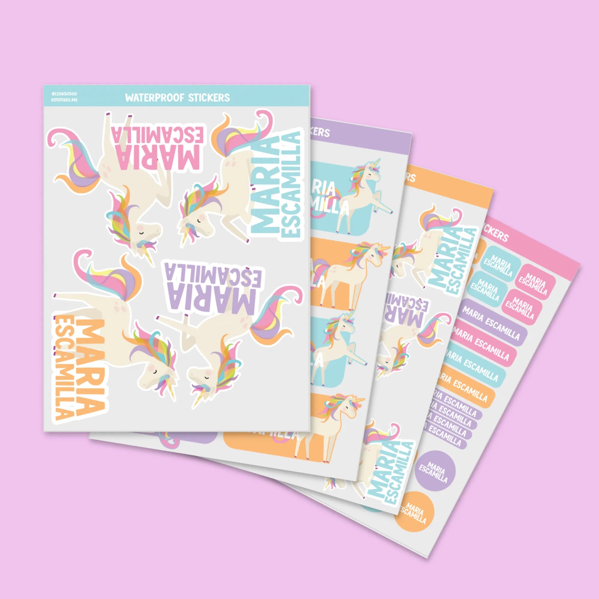 Stickers Unicornio