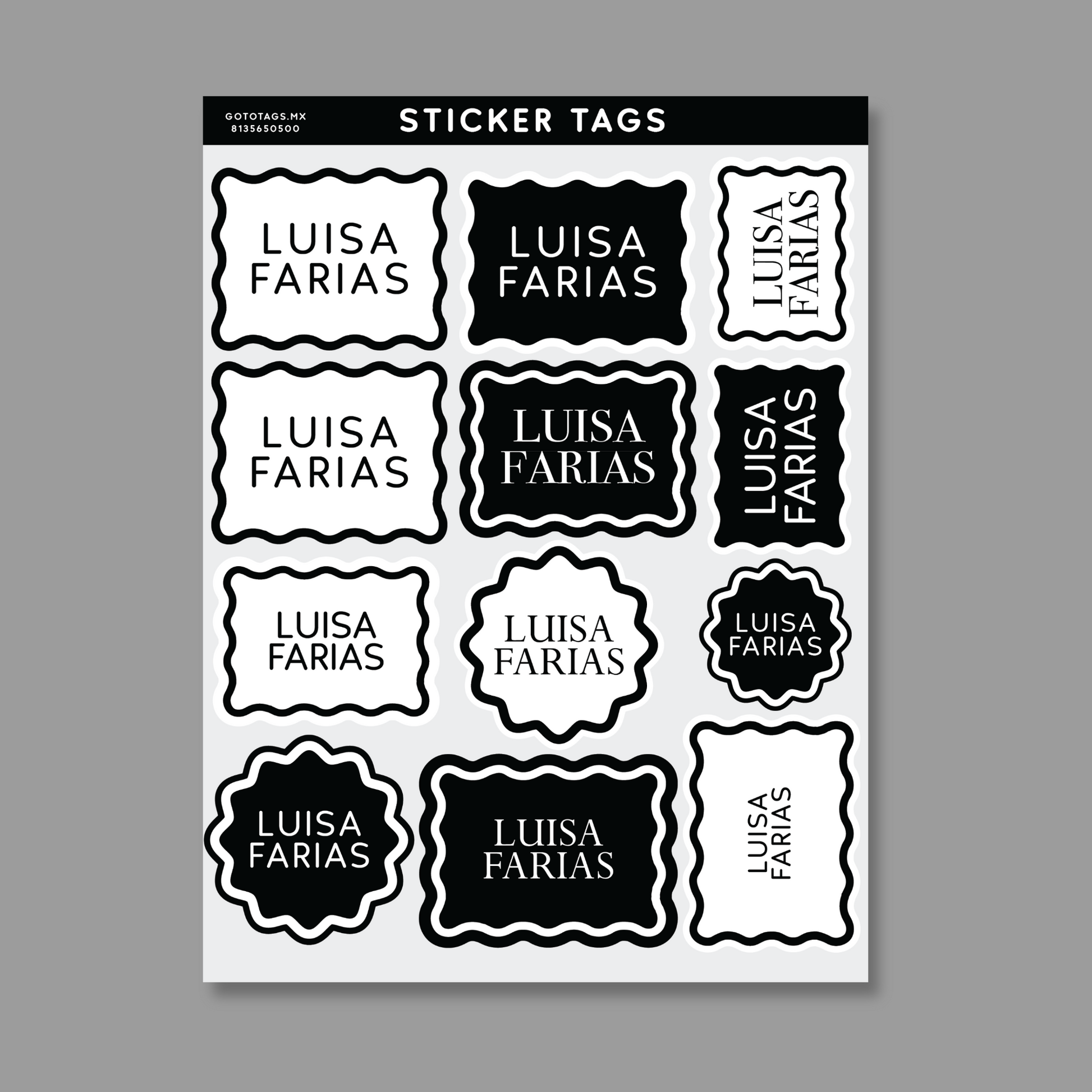 Sticker Tags