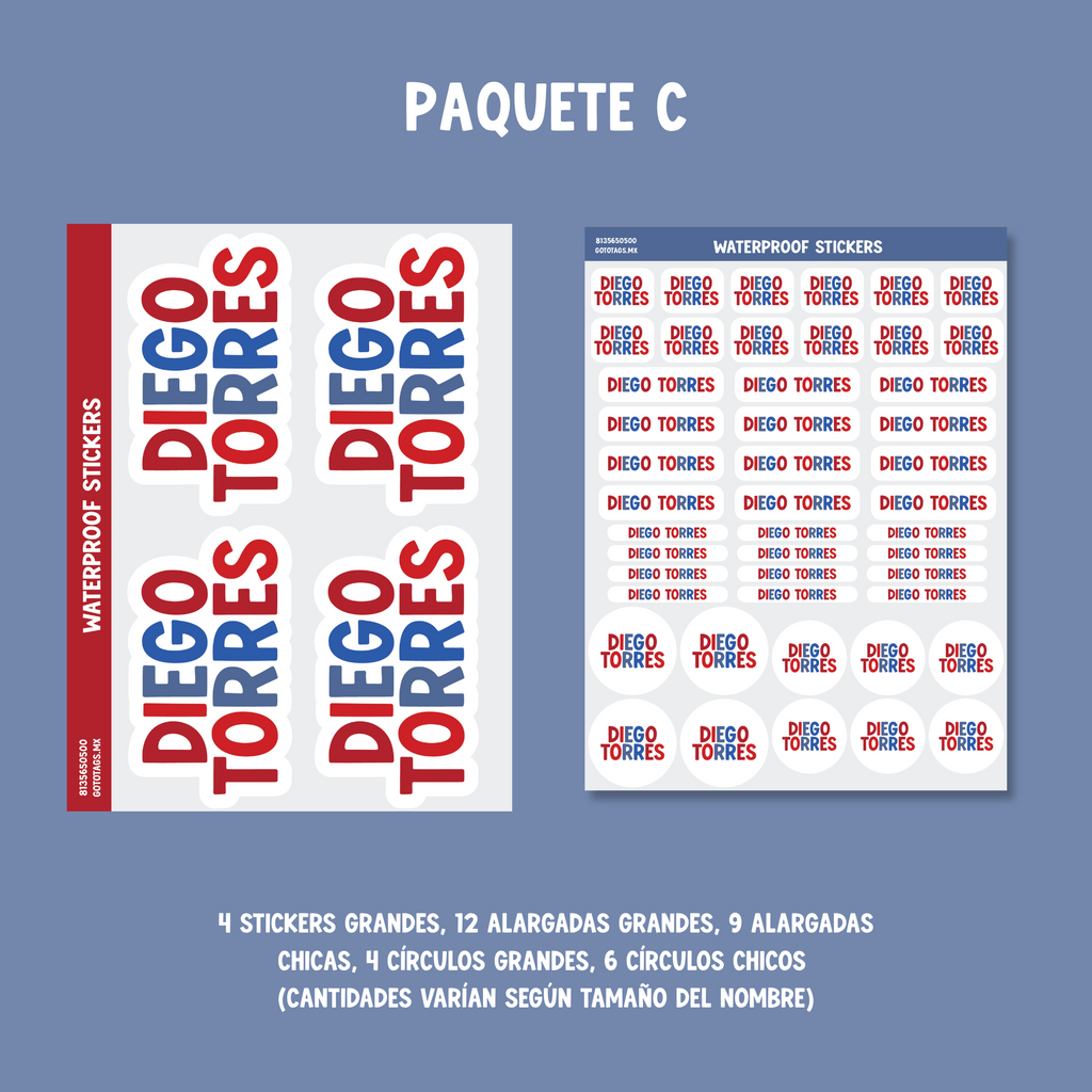 Stickers Silueta: Color 04