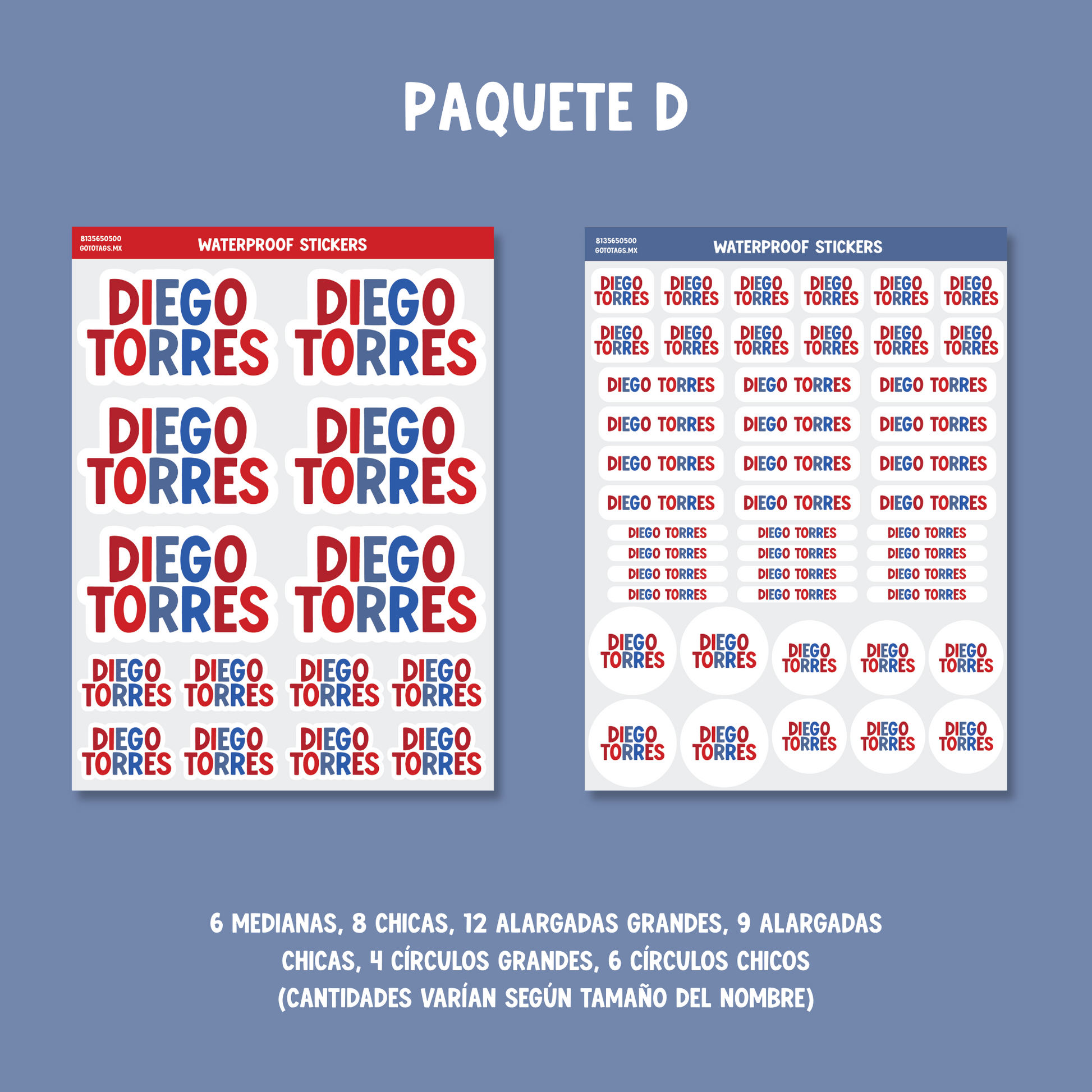 Stickers Silueta: Color 04