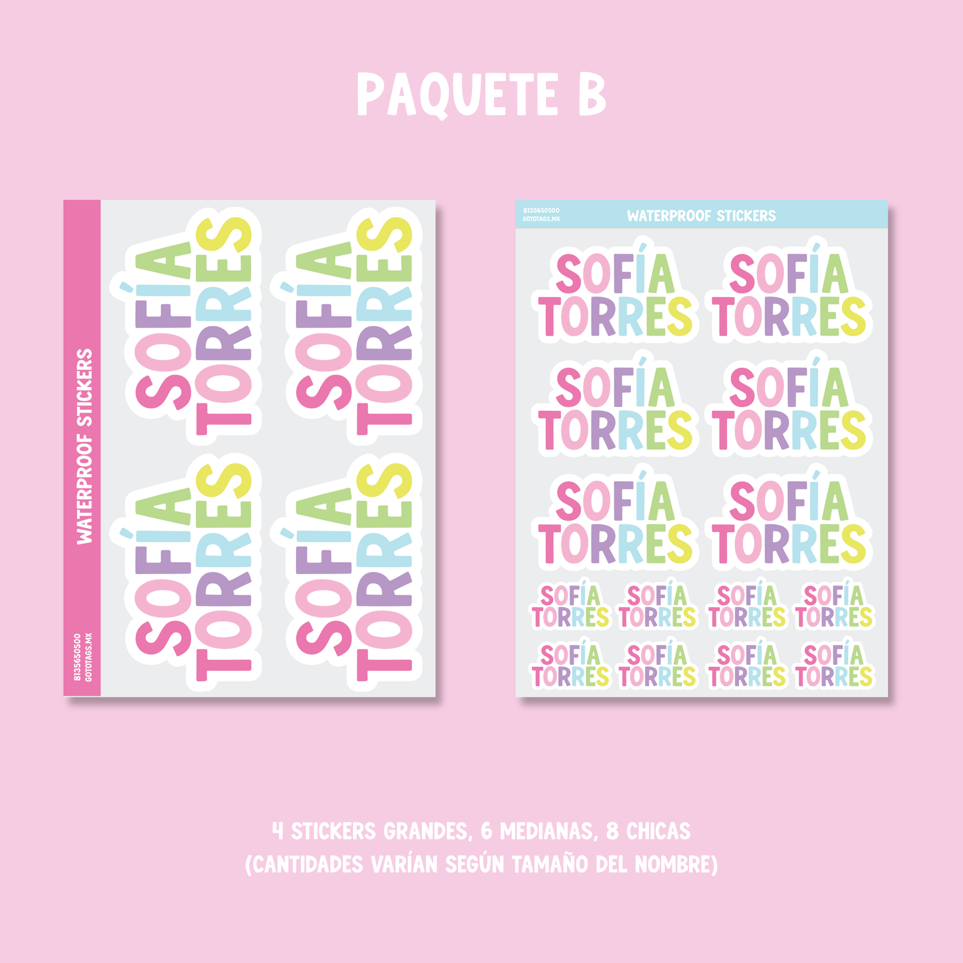Stickers Silueta: Color 07