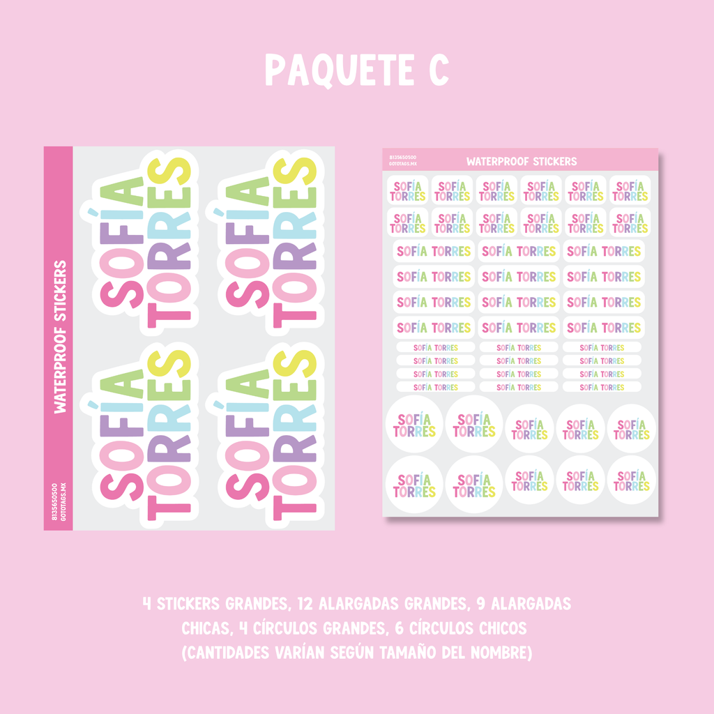 Stickers Silueta: Color 07