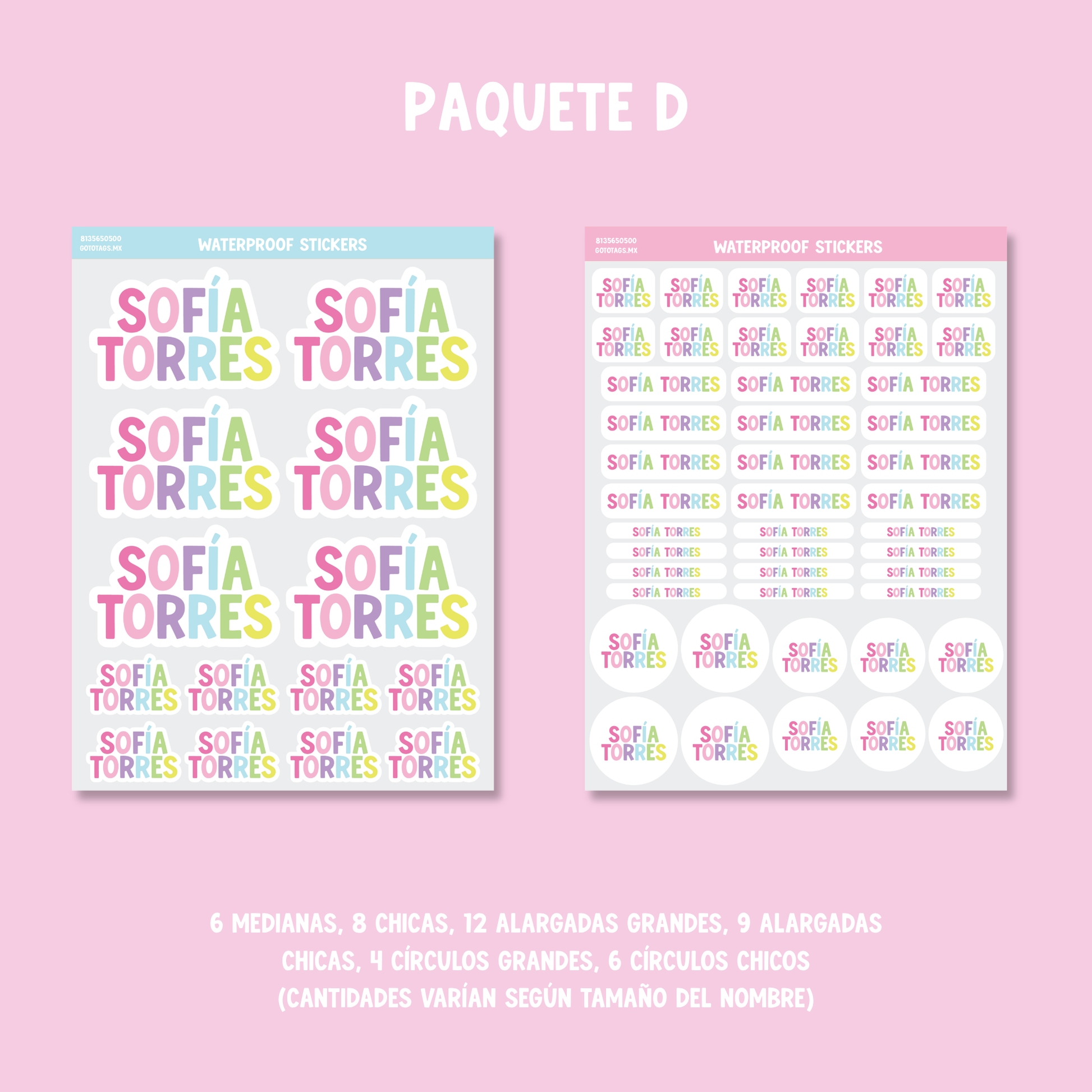 Stickers Silueta: Color 07