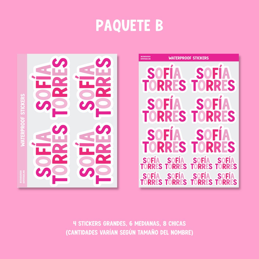 Stickers Silueta: Color 14