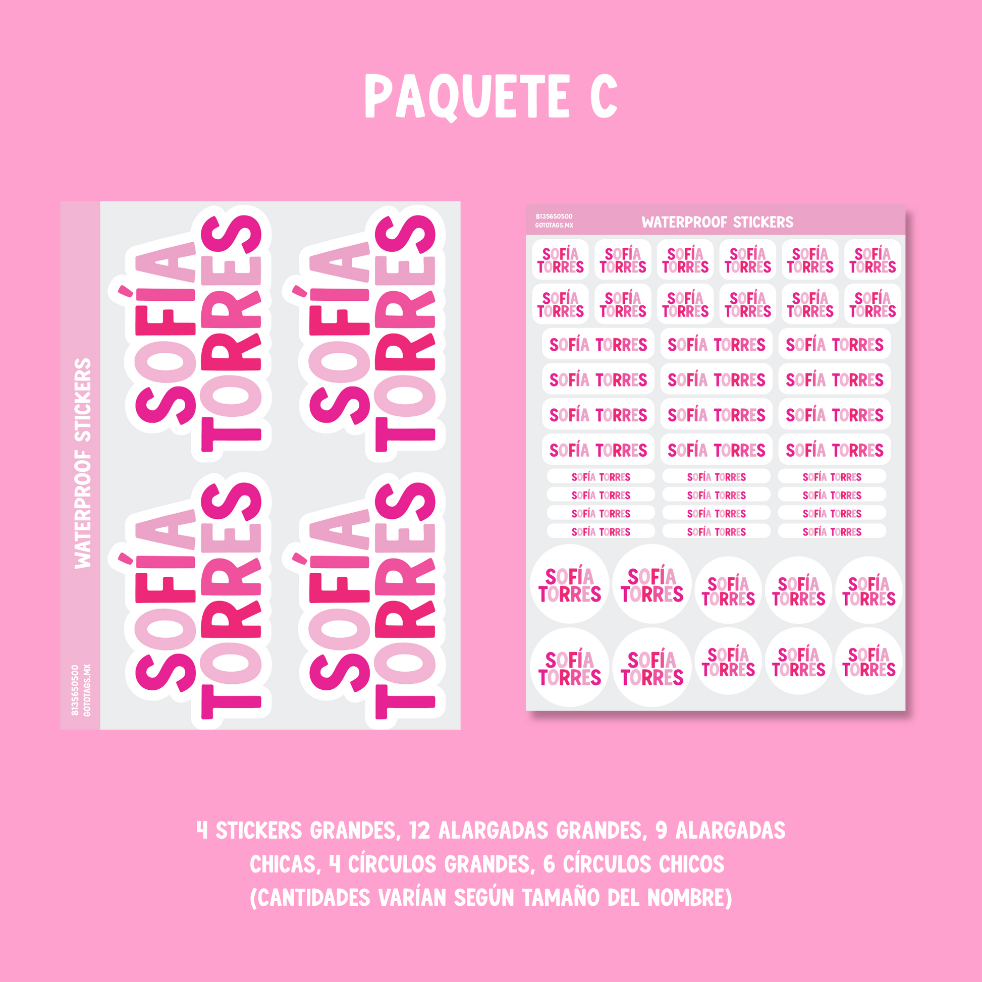 Stickers Silueta: Color 14