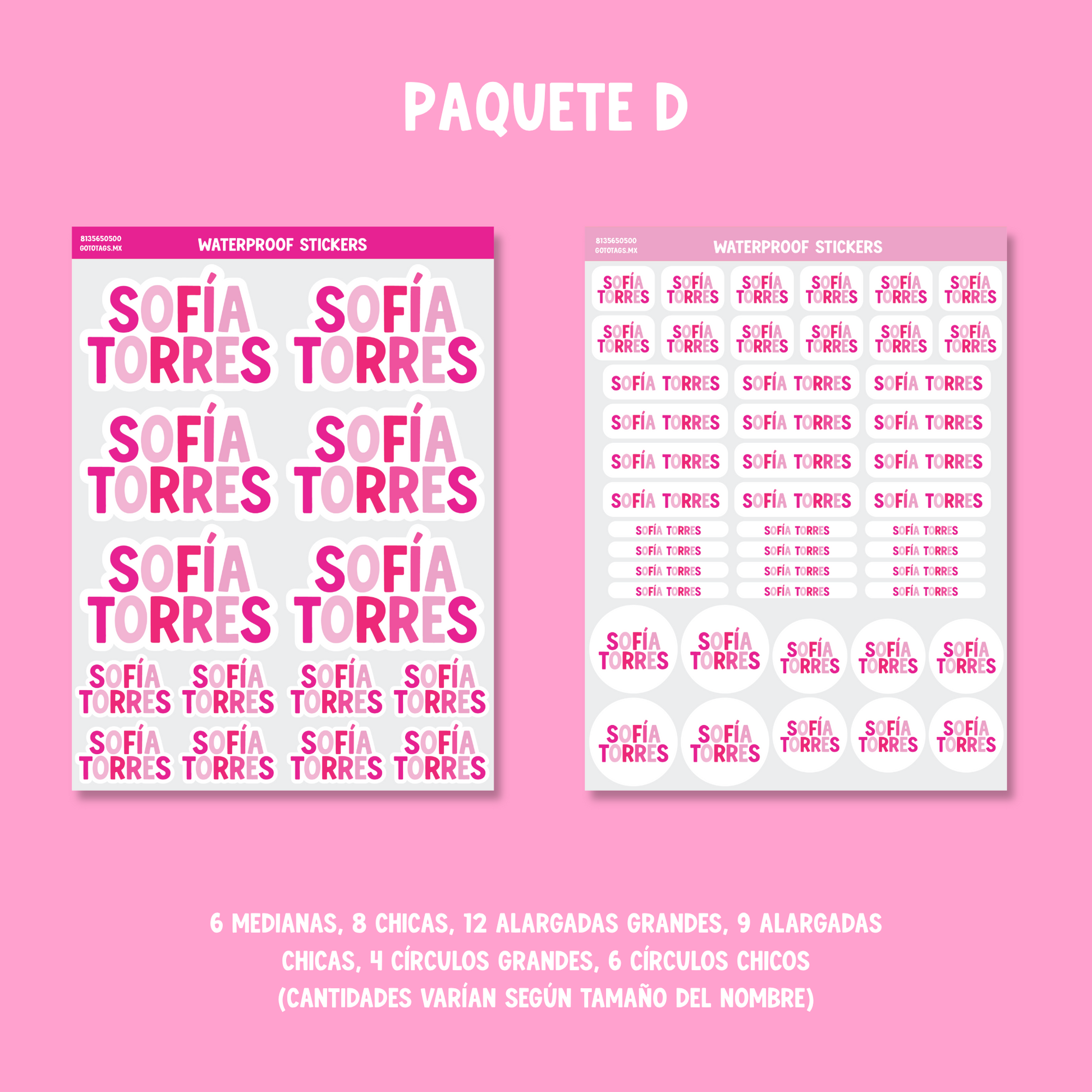 Stickers Silueta: Color 14