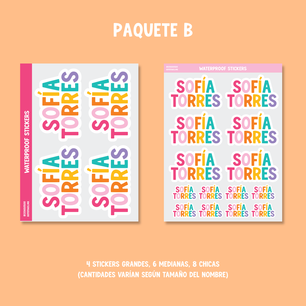 Stickers Silueta: Color 09
