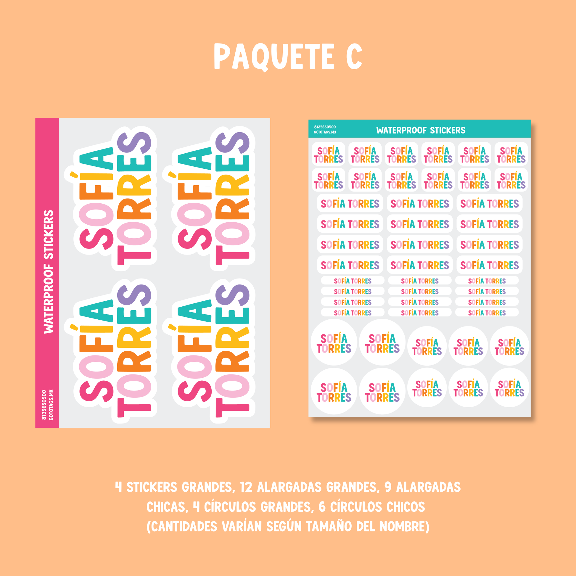 Stickers Silueta: Color 09
