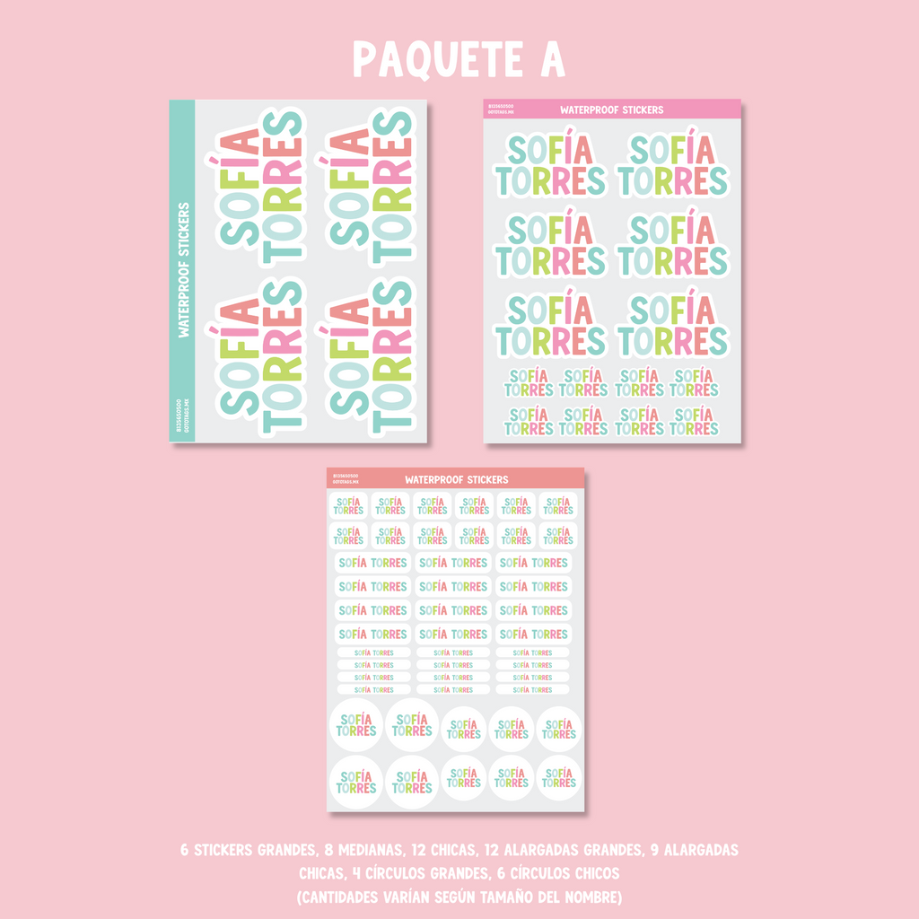 Stickers Silueta: Color 12