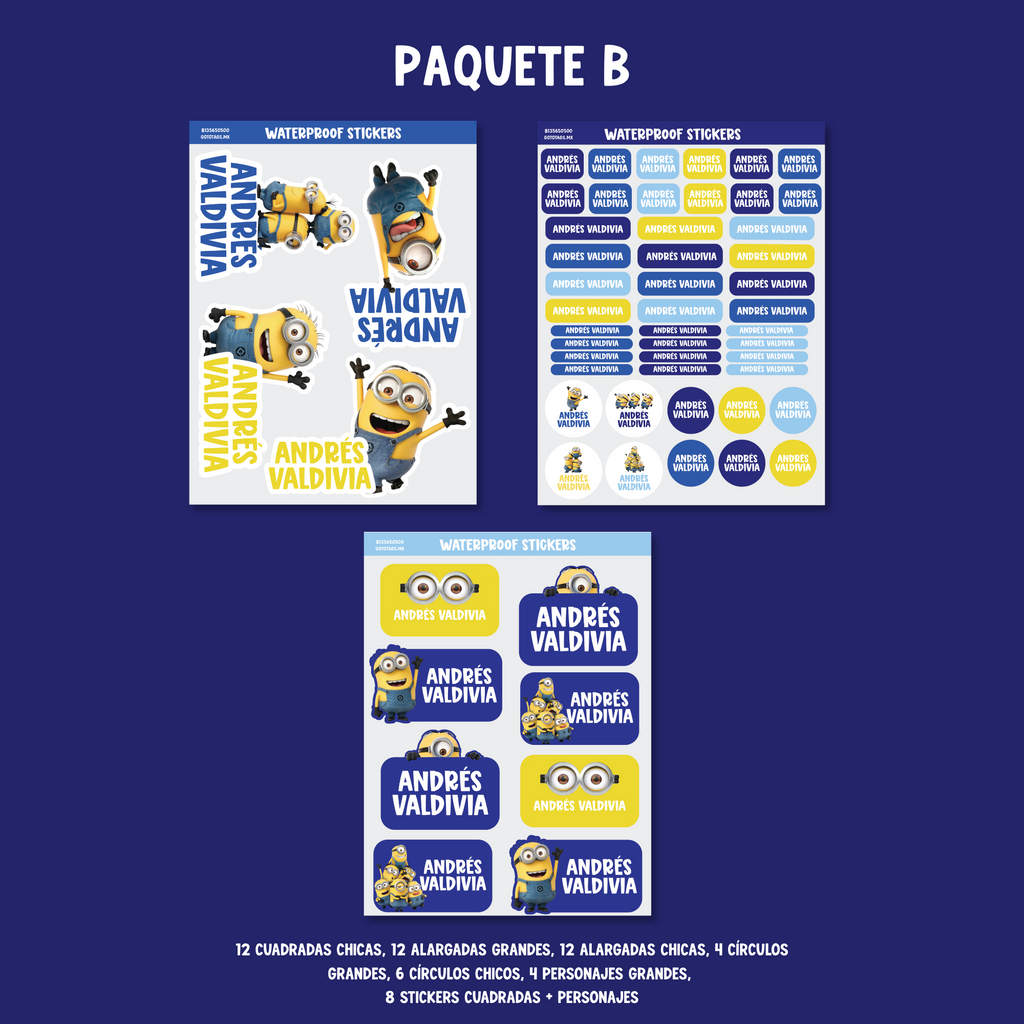 Stickers minions