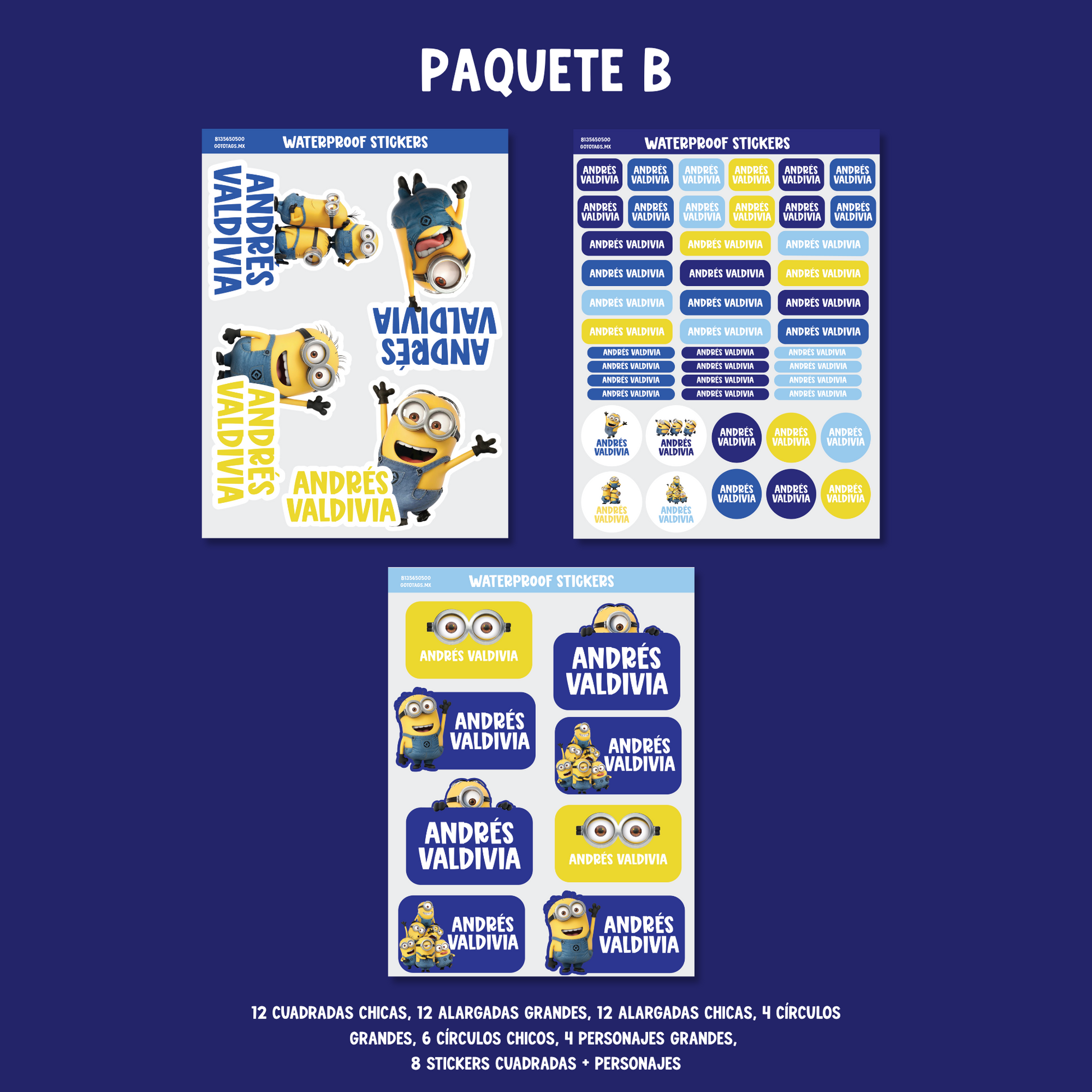 Stickers minions