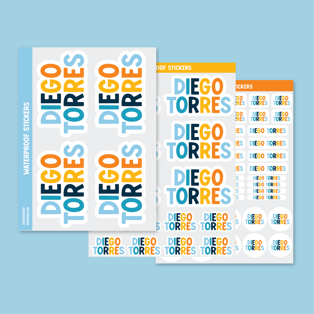 Stickers Silueta: Color 05