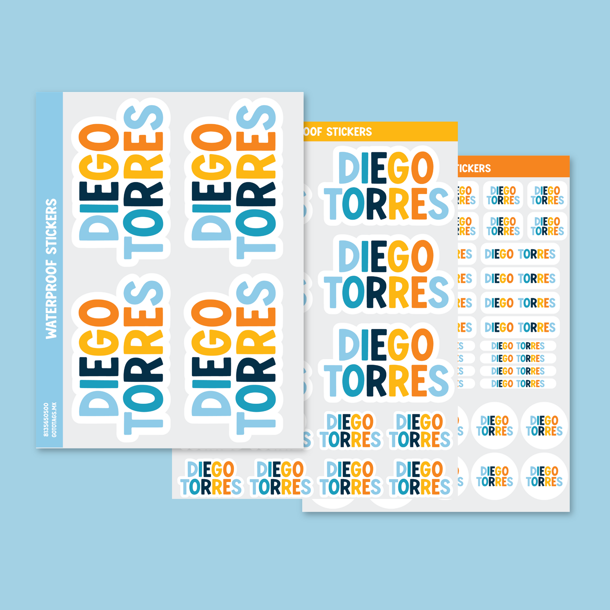 Stickers Silueta: Color 05