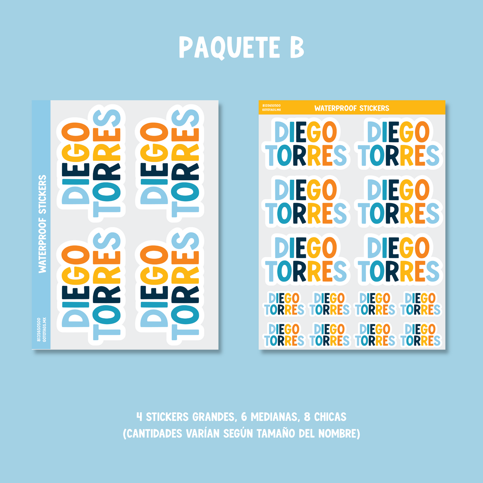 Stickers Silueta: Color 05