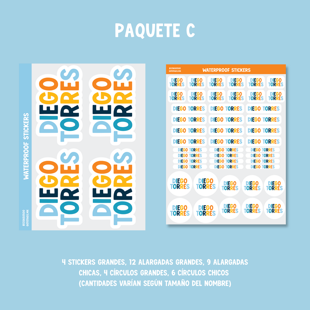 Stickers Silueta: Color 05