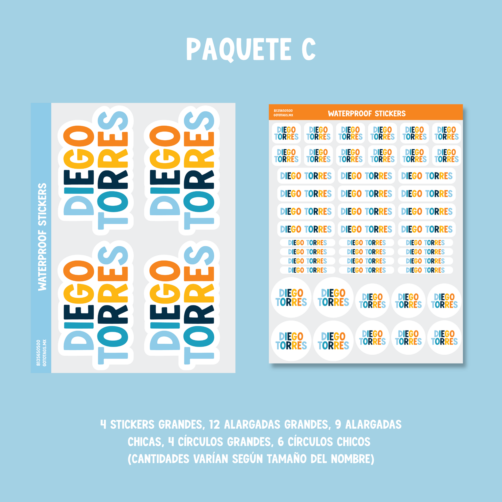 Stickers Silueta: Color 05