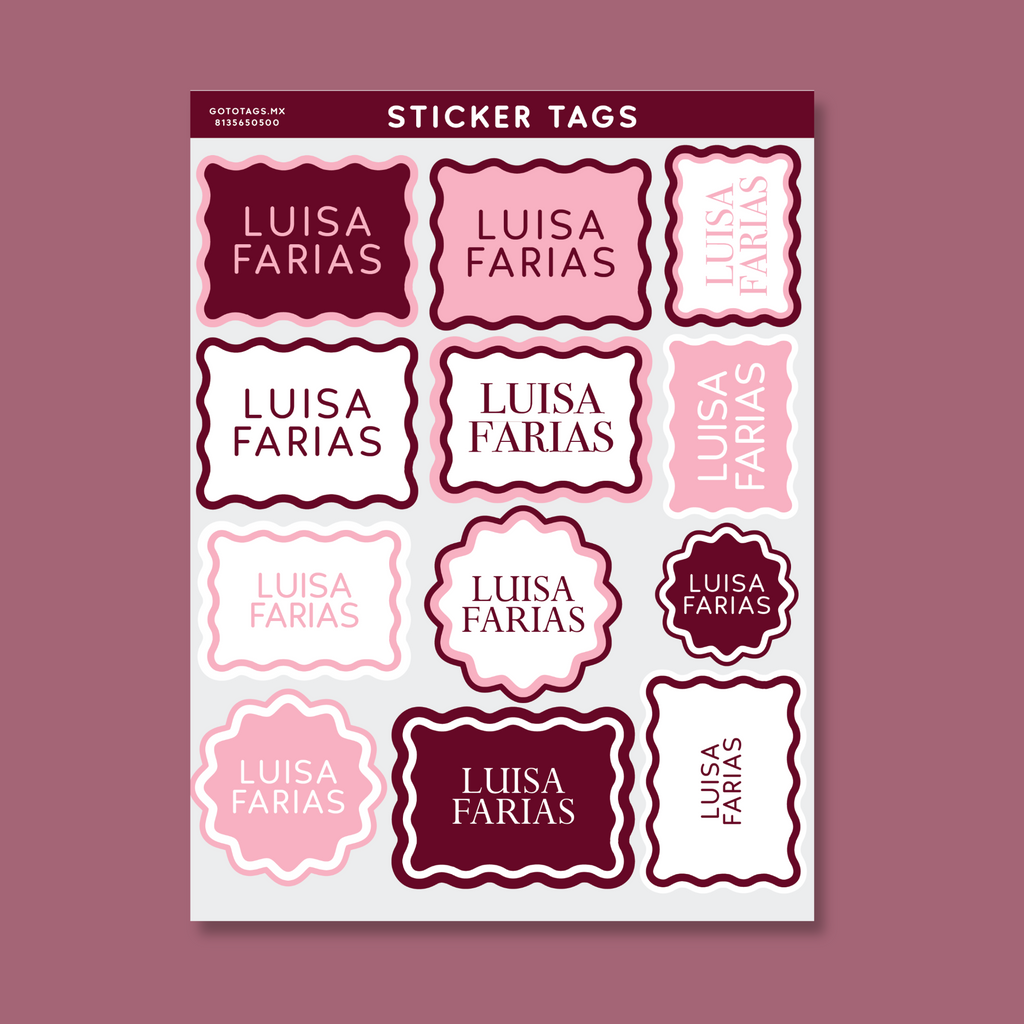 Sticker Tags