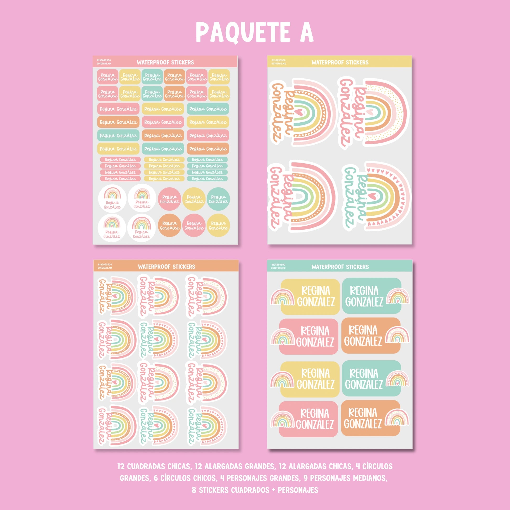 Stickers Rainbow