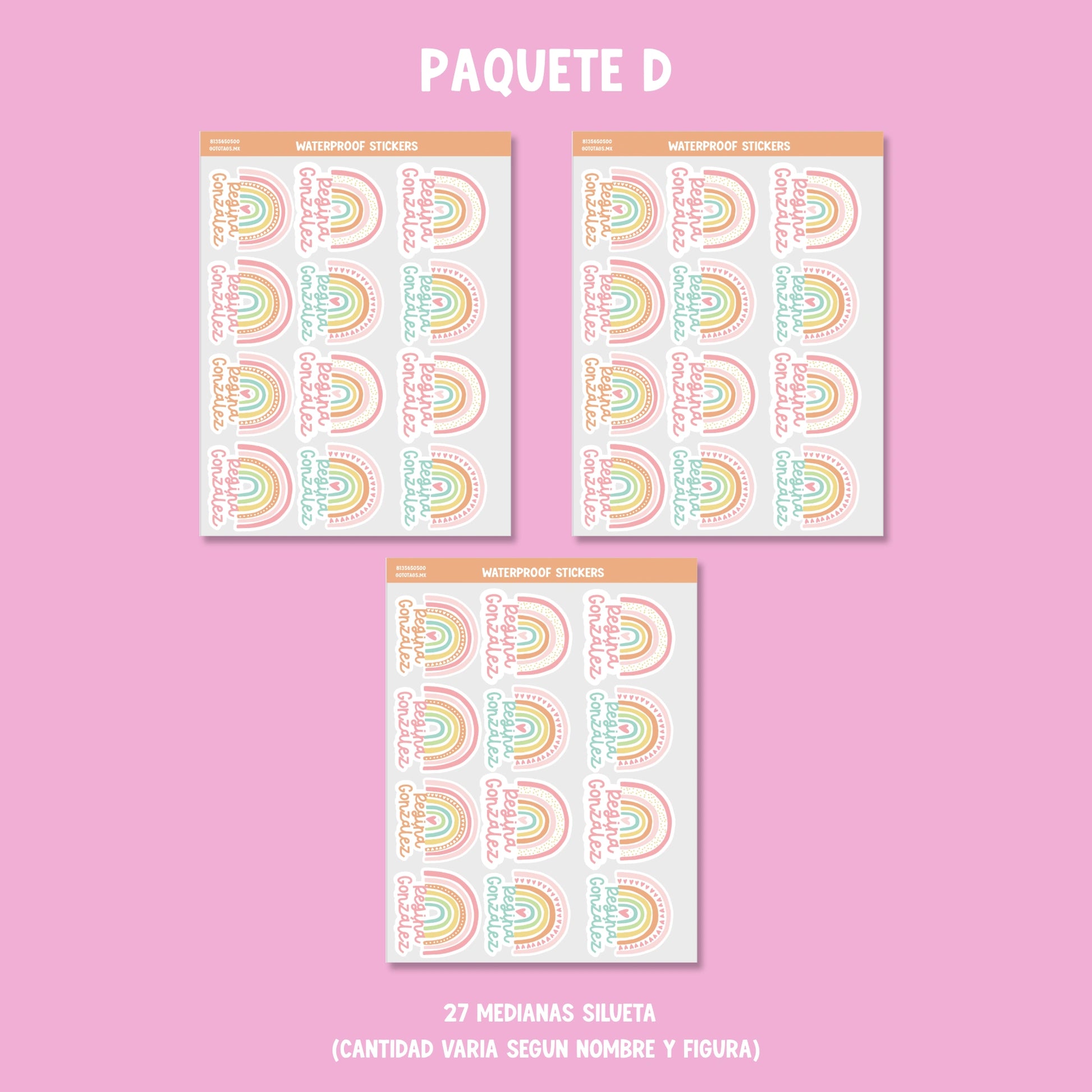 Stickers Rainbow