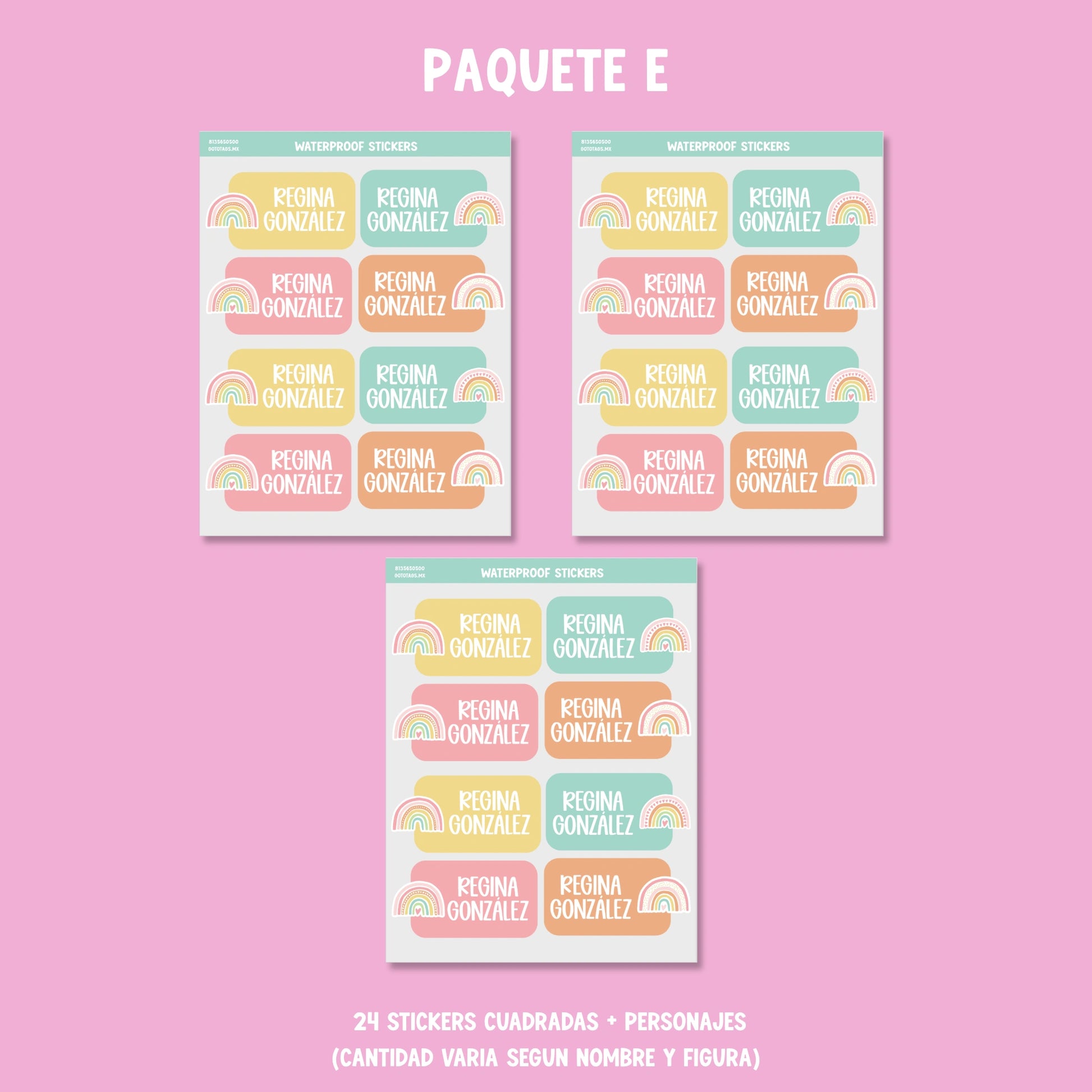 Stickers Rainbow