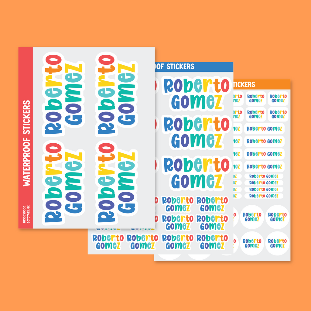 Stickers Silueta: Color 11