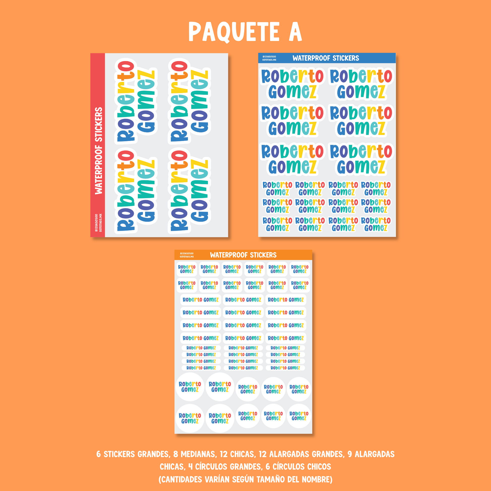 Stickers Silueta: Color 11