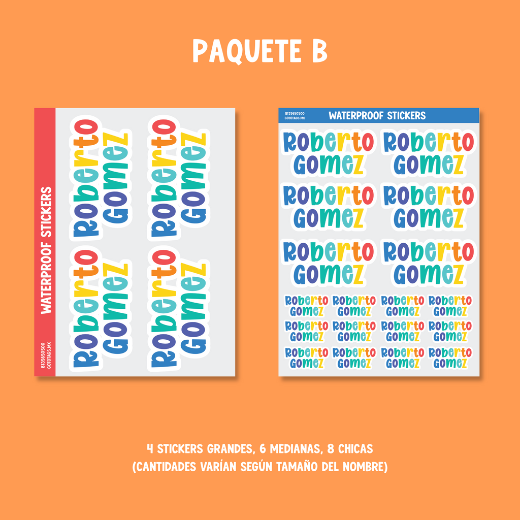 Stickers Silueta: Color 11