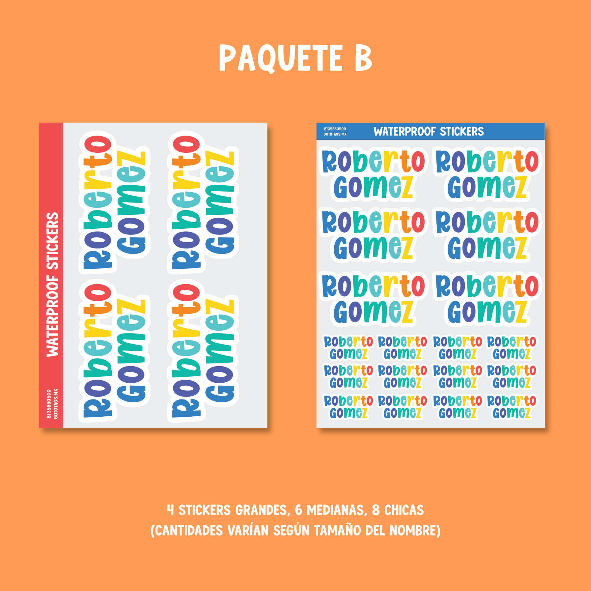Stickers Silueta: Color 11