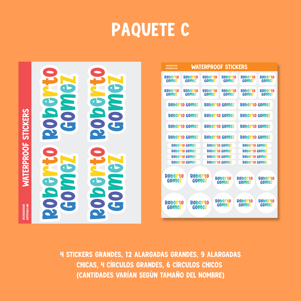 Stickers Silueta: Color 11